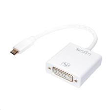 LogiLink USB-C 3.1 -> DVI adapter (UA0245A) (UA0245A) kábel és adapter