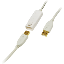 LogiLink USB Hosszabbító Fehér 12m UA0092 kábel és adapter