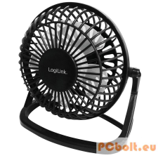LogiLink USB Mini Fan Black hűtés