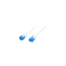 LogiLink UTP patch kábel 0,5 m (fehér) kábel és adapter