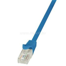 LogiLink UTP patch kábel CAT5e 0.25m (kék) (LOGILINK_CP1016U) kábel és adapter