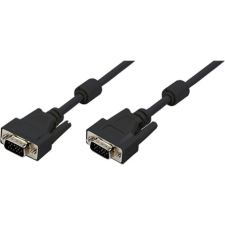 LogiLink VGA Cable, 2x male, black, 1,8m CV0001 kábel és adapter
