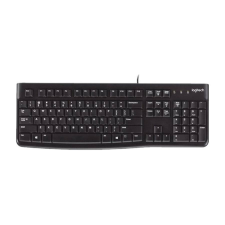 Logitech Billentyűzet vezetékes LOGITECH K120 USB fekete (920-002491) billentyűzet