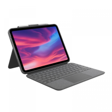 Logitech Combo Touch billentyűzetes tok 10. generációs iPadhoz szürke tablet tok