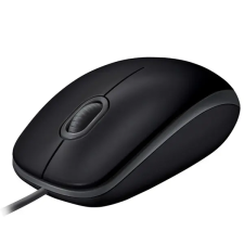 Logitech Egér - B110 Vezetékes Optikai Silent, Fekete egér
