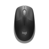 Logitech Egér, vezeték nélküli, optikai, USB, LOGITECH, M190, fekete (LGEM190BL)