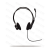 Logitech Fejhallgató 2.0 - PC 960 USB Mikrofonos, Fekete