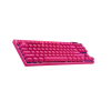 Logitech G Pro X TKL Gaming Keyboard GX Brown Tactile KDA Pink US (920-012159)