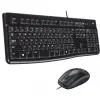 Logitech MK120 UK Angol vezetékes billentyűzet és egér szett - fekete
