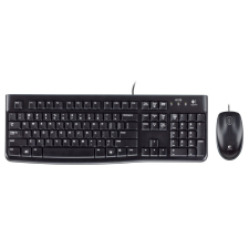 Logitech MK120 USB Billentyűzet + Egér - Angol (US) (920-002563) billentyűzet
