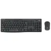 Logitech MK295 Silent vezeték nélküli egér és billentyűzet szett francia kiosztás - fekete