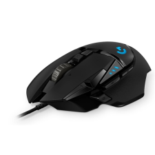 Logitech Mouse Logitech G502 Hero Gamer egér - Fekete (910-005471) egér