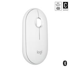 Logitech Mouse Logitech PEBBLE MOUSE 2 M350S - White egér