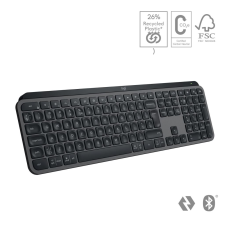 Logitech MX Keys S vezeték nélküli Bluetooth billentyűzet grafitszürke (920-011587 / 0191871300068) (0191871300068) billentyűzet