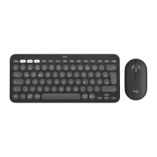 Logitech Pebble 2 Combo Wireless Billentyűzet + Egér - Német (920-012203) billentyűzet