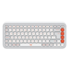 Logitech POP Icon vezeték nélküli US International (Qwerty) billentyűzet piszkosfehér-narancssárga (920-013072) (920-013072)