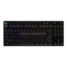 Logitech Pro Lightsync RGB mechanikus gamer vezetékes billentyűzet, US (920-009392) billentyűzet