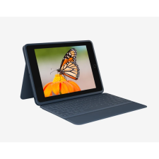 Logitech Rugged Combo 3 Apple iPad 7th/8th generation Tok billentyűzettel 10.2" kék (920-009992) tablet tok