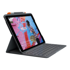 Logitech Slim Folio Szürke Bluetooth QWERTZ Német (920-011423) billentyűzet