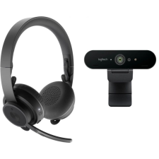 Logitech Zone Wireless + Brio Webcam (991-000345) fülhallgató, fejhallgató