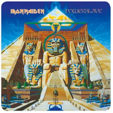 Logoshirt Iron Maiden: Powerslave, poháralátét konyhai eszköz