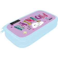  Lollipop Stay Cute tolltartó, 2 emeletes, üres – szivárványos design tolltartó