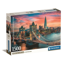 London Twilight 1500 db-os Compact puzzle Clementoni puzzle, kirakós