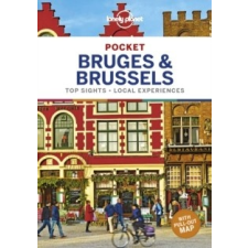 Lonely Planet Brussels útikönyv Bruges &amp; Brussels Pocket Lonely Planet útikönyv Brüsszel útikönyv 2019 térkép