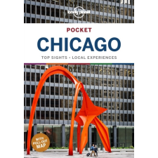 Lonely Planet Chicago útikönyv Chicago Lonely Planet Pocket 2020 térkép