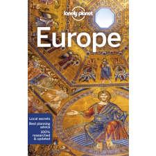 Lonely Planet Europe Lonely Planet Európa útikönyv 2019 angol térkép