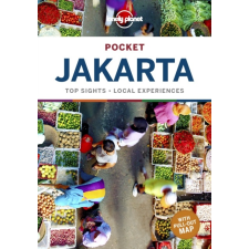 Lonely Planet Jakarta útikönyv Lonely Planet Pocket 2019 térkép