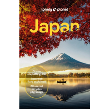 Lonely Planet Japán útikönyv Japan Lonely Planet angol, Lonely Planet útikönyv Japan utazás