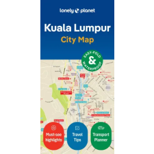 Lonely Planet KUALA LUMPUR CITY MAP | E02 egyéb könyv