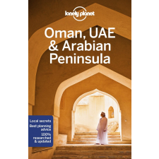 Lonely Planet Oman útikönyv UAE Arabian Peninsula Lonely Planet útikönyv Szaúd-Arábia 2019 térkép