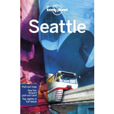 Lonely Planet Seattle útikönyv Lonely Planet USA 2020 angol térkép