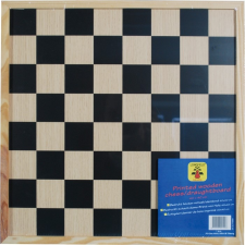Longfield Sakk tábla és dáma tábla logikai játék