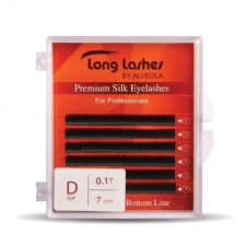 Longlashes Extreme Volume D / 0,10 7mm Selyem AVC-LLEVSD8100007 műszempilla