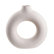 Loop váza, bézs 34 cm dekoráció
