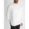  Loose-fitting White Sweatshirt - fehér kötött pulóver - Méret: S