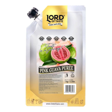 LORD OF TASTE gyümölcspüré, pink guava, 1kg sütés és főzés