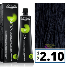 LOREAL INOA ammóniamentes hajfesték 2.10 hajfesték, színező