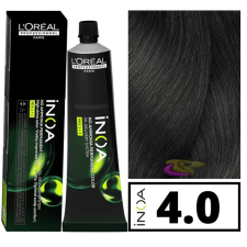 LOREAL INOA ammóniamentes hajfesték 4.0 hajfesték, színező