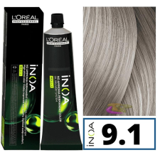 LOREAL INOA ammóniamentes hajfesték 9.1 hajfesték, színező