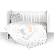  Lorelli 3 részes ágynemű garnitúra - Grey Elephant Stars babaágynemű, babapléd