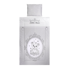 Lorelli 3 részes ágynemű garnitúra - Little Bear Grey babaágynemű, babapléd