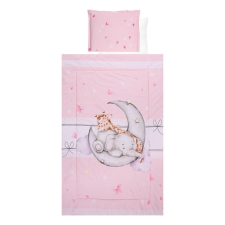 Lorelli 4 részes ágynemű garnitúra - Butterflies Pink babaágynemű, babapléd