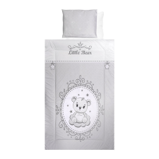 Lorelli 4 részes ágynemű garnitúra - Little Bear Grey babaágynemű, babapléd
