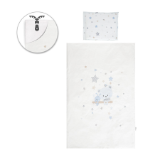 Lorelli 5 részes ágynemű garnitúra - Bear with Swing Blue lakástextília