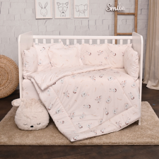 Lorelli 5 részes ágynemű garnitúra - Beige Bunnies babaágynemű, babapléd