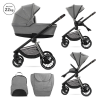 Lorelli Bianca multifunkciós babakocsi + adapter - Grey